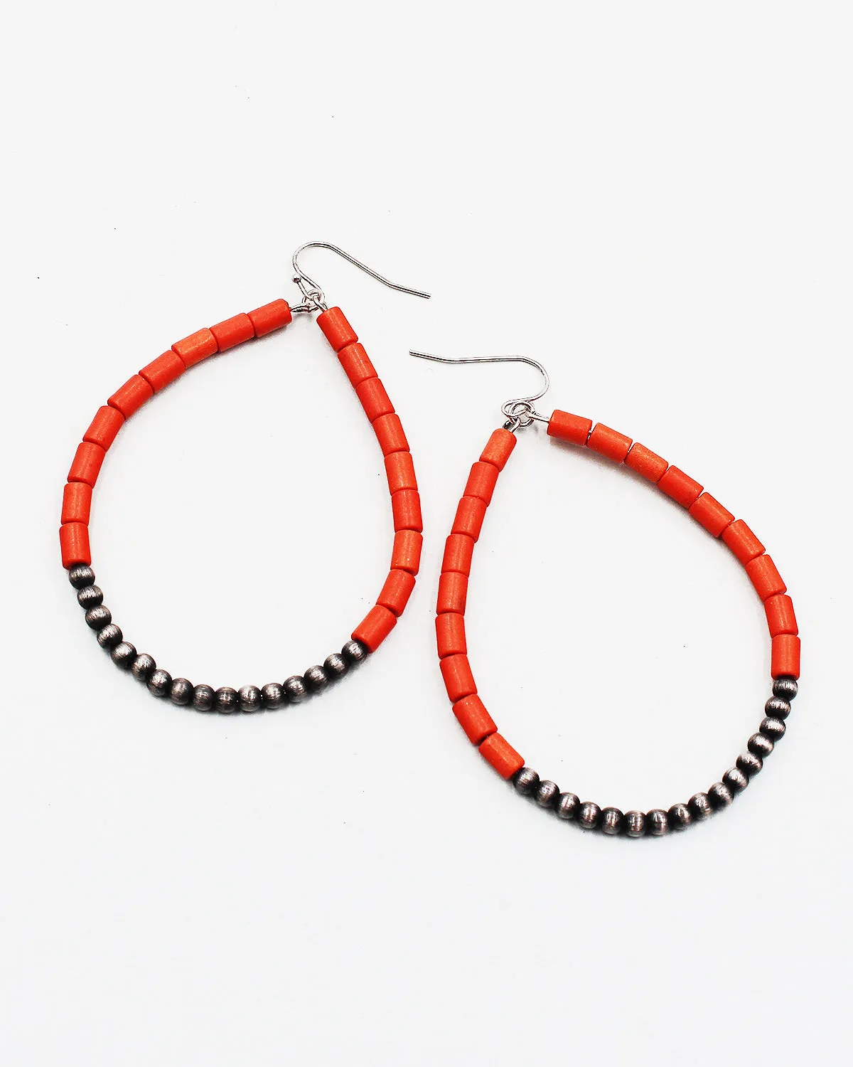Navajo Pearl Beaded Earrings