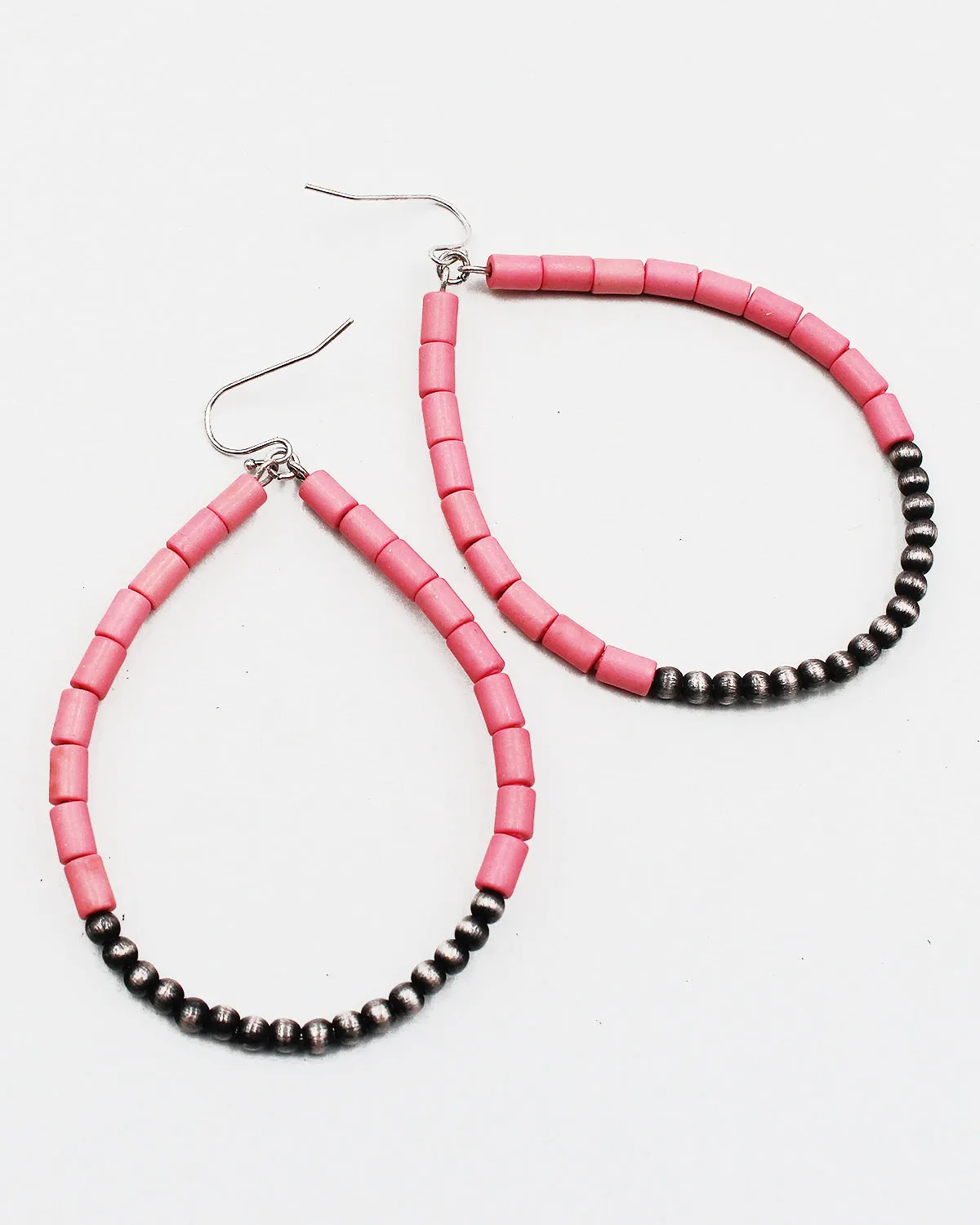 Navajo Pearl Beaded Earrings