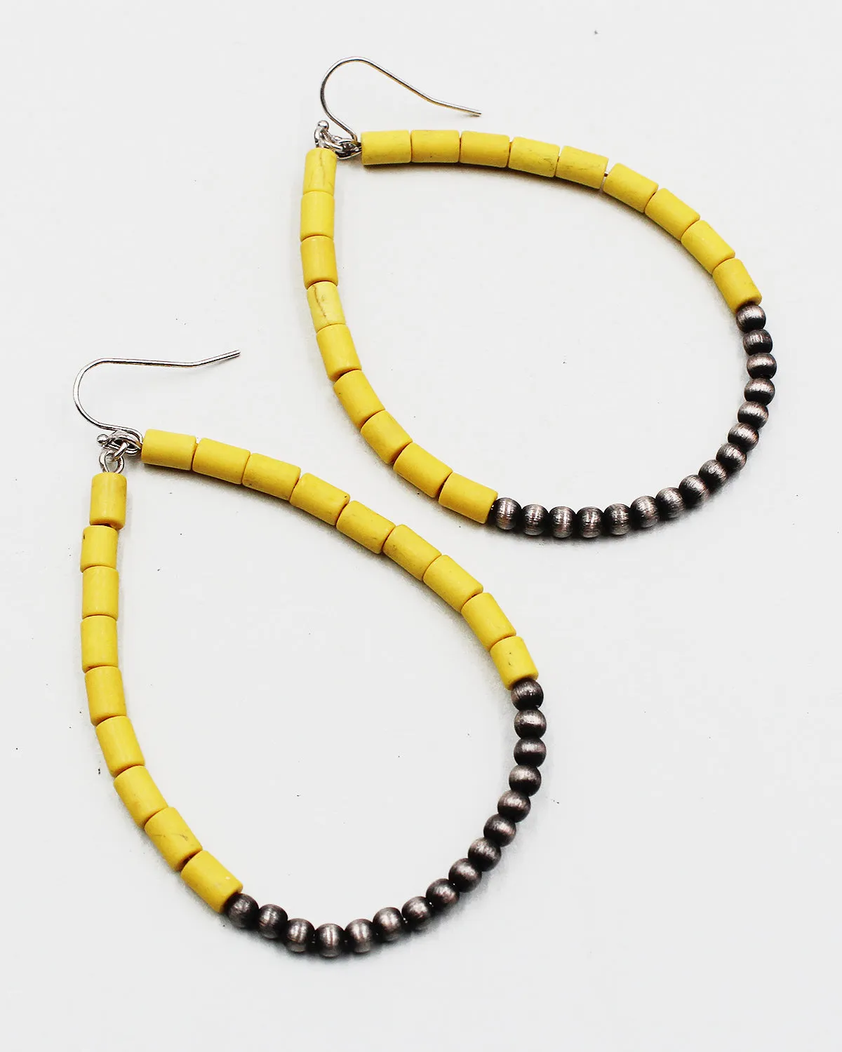 Navajo Pearl Beaded Earrings
