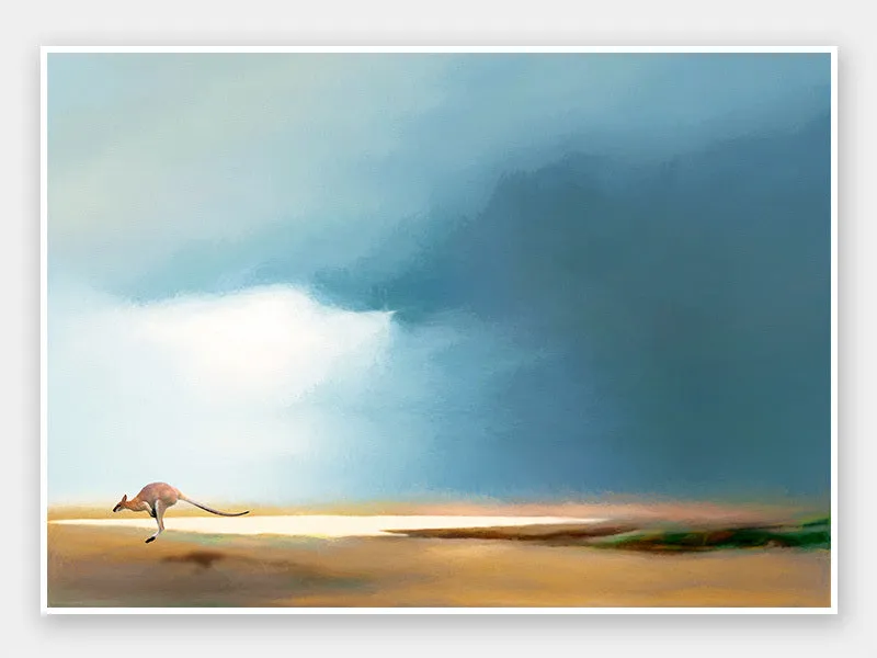 Nullarbor Unframed Art Print