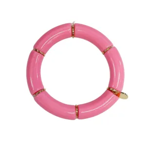 Palm Beach Bracelet Thick Barbie Pink
