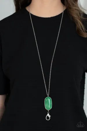 Paparazzi Necklace ~ Elemental Elegance - Green