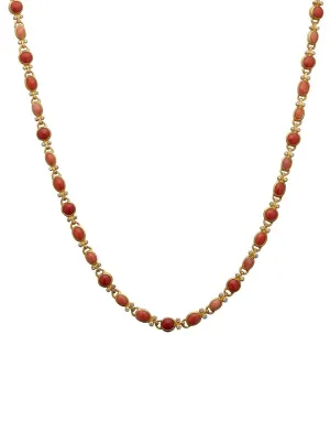 Rune Coral Necklace
