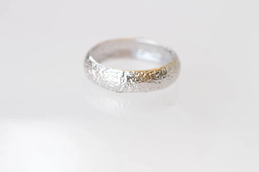 SILVER COUPLES RING