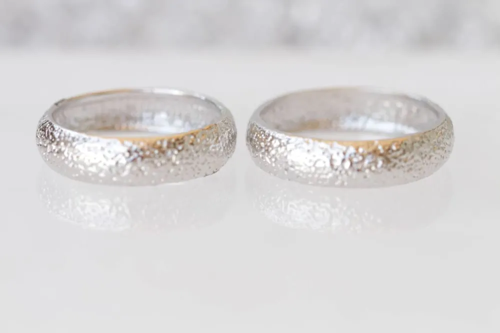 SILVER COUPLES RING