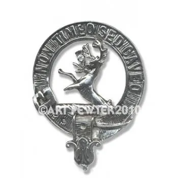 Strachan Clan Crest Brooch