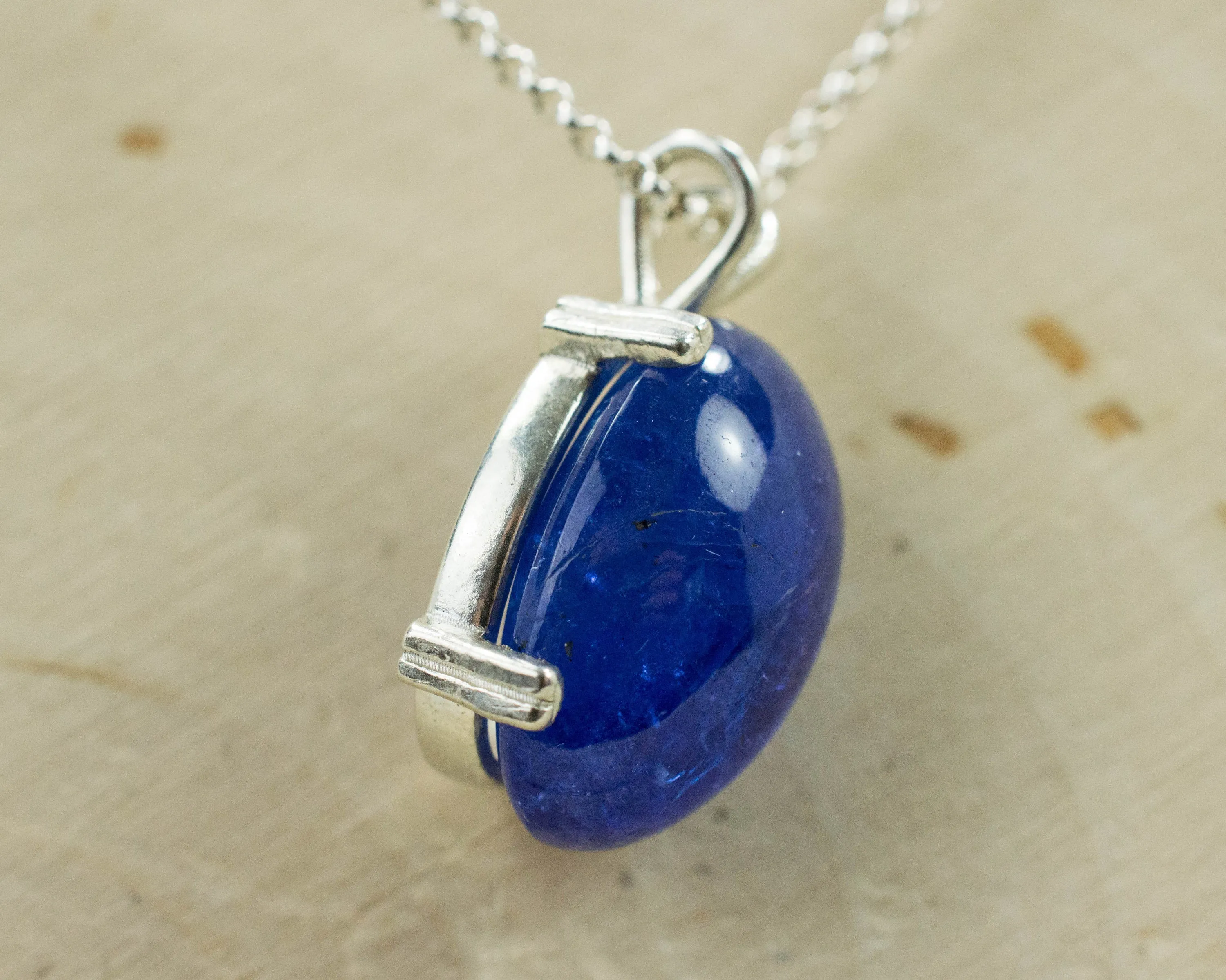 Tanzanite Pendant; Natural Tanzanian Tanzanite; 23.120cts