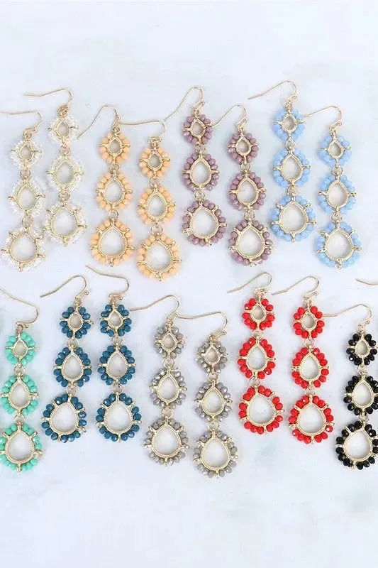 Teardrop Dangle Earrings