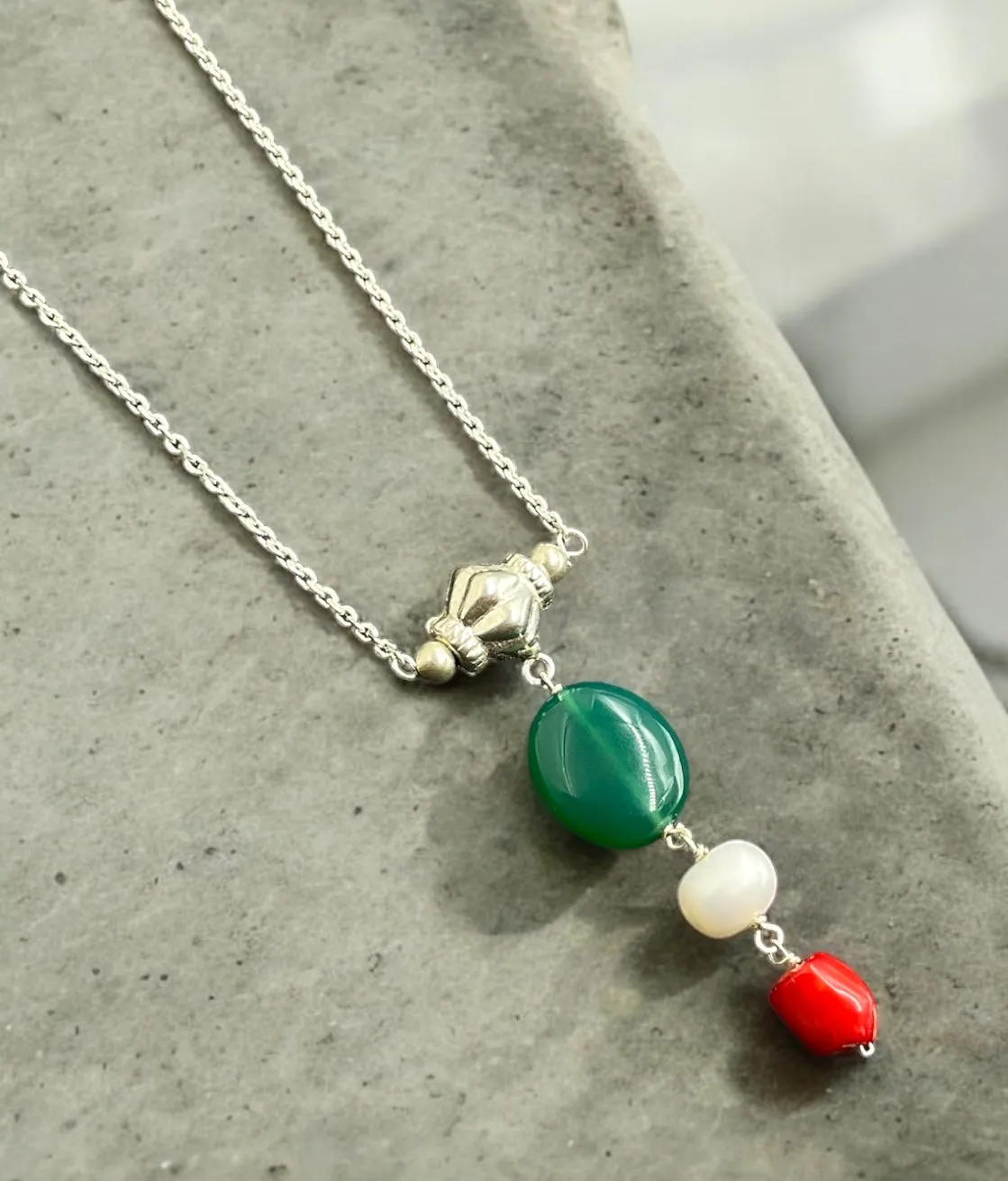 The Nauka Silver Necklace