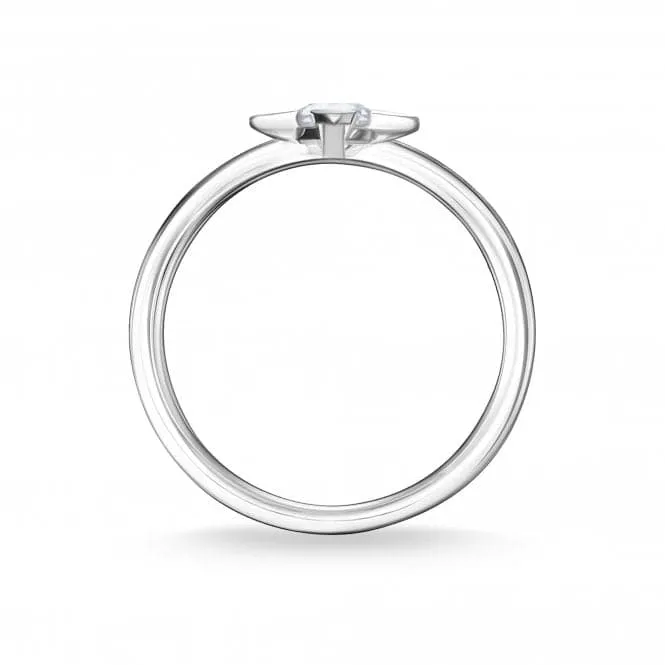 Thomas Sabo White Zirconia Ring TR2268-051-14