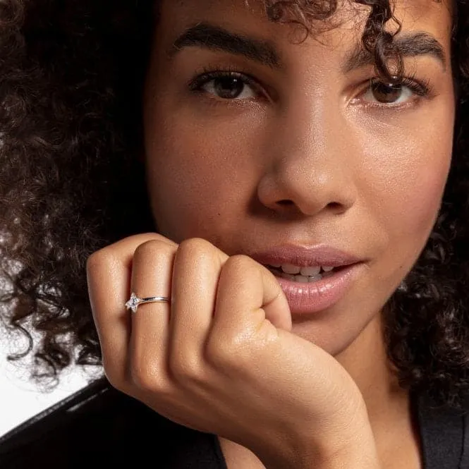 Thomas Sabo White Zirconia Ring TR2268-051-14