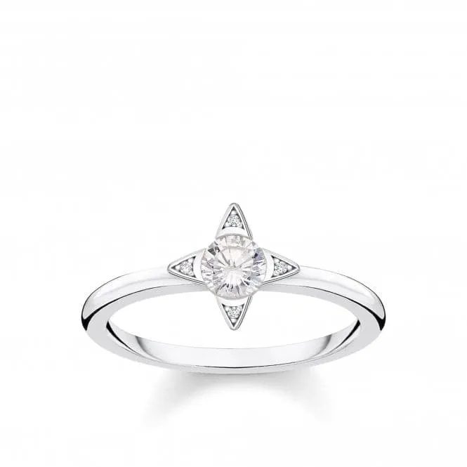 Thomas Sabo White Zirconia Ring TR2268-051-14