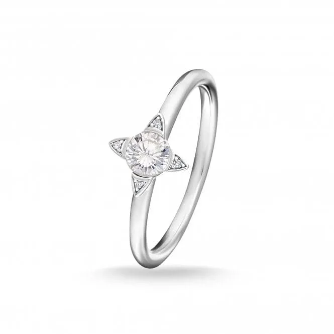 Thomas Sabo White Zirconia Ring TR2268-051-14