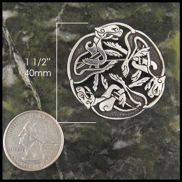 Zoomorphic Brooch